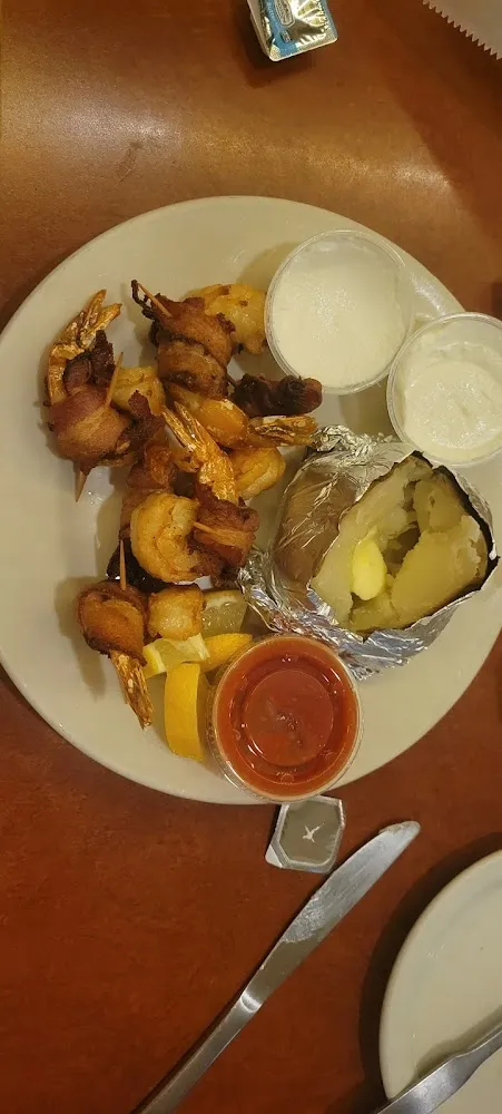 Jalapeño Bacon Wrapped Shrimp
